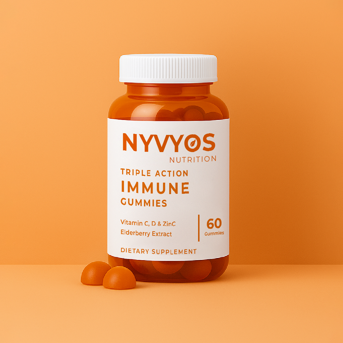 Triple Action Immune Gummies