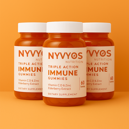 Triple Action Immune Gummies